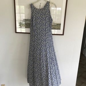 Vintage long rayon dress
